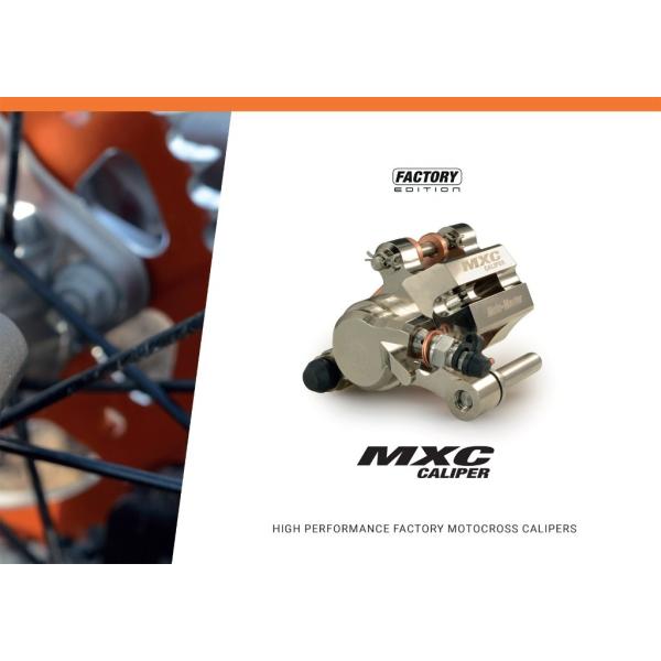 MOTOMASTER モトマスター ビレットMXC ファクトリーエディションリアキャリパー パッド付...