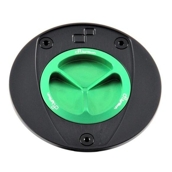 LighTech ライテック フューエルタンクキャップ (スピンロッキング) カラー：グリーン ER...