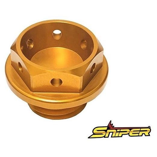 SNIPER スナイパー オイルフィラーキャップ カラー：ゴールド SUZUKI スズキ YAMAH...