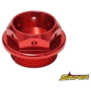 SNIPER スナイパー オイルフィラーキャップ カラー：レッド YAMAHA ヤマハ フィラーキャ...
