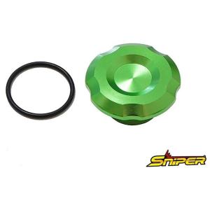 SNIPER スナイパー ステムナットキャップ カラー：グリーン NINJA ZX-4RR ZX-4...