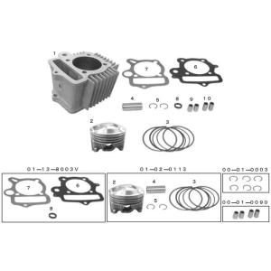 SP武川 シリンダーキット(113cc) ベンリィCD90 HONDA ホンダ SPタケガワ