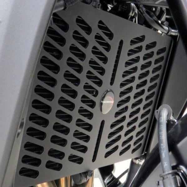 POWERBRONZE ラジエターカバー カラー：レッド MT-09 XSR900 YAMAHA ヤ...