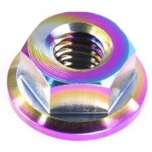 RISE CORPORATION ライズコーポレーション M6 P1.00 チタンナット フランジ付...