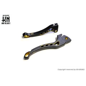KN企画 ケイエヌキカク デュアルカラーレバー3 カラー：マットブラック／ゴールド リモコンJOGZ...