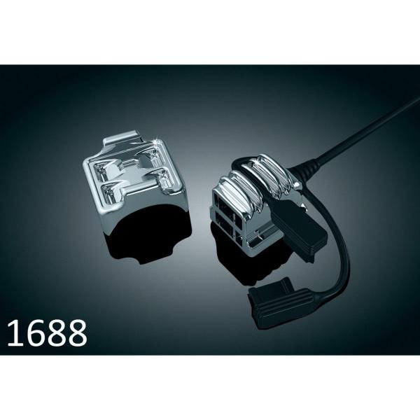 Kuryakyn クリアキン USB POWER SOURCE アクセサリーチャージャー USB電源...