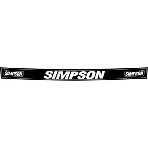 SIMPSON NORIX シンプソンノリックス シールドバイザーステッカー(M30シールド用) ステッカー・デカール 外装