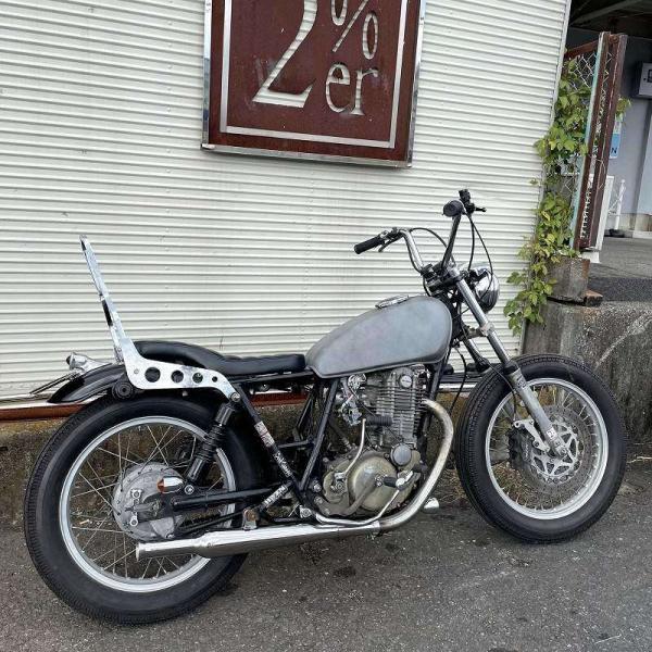 2%er 2%er:ツーパーセンター スリップオン トランペットマフラー ロングベル SR400 S...