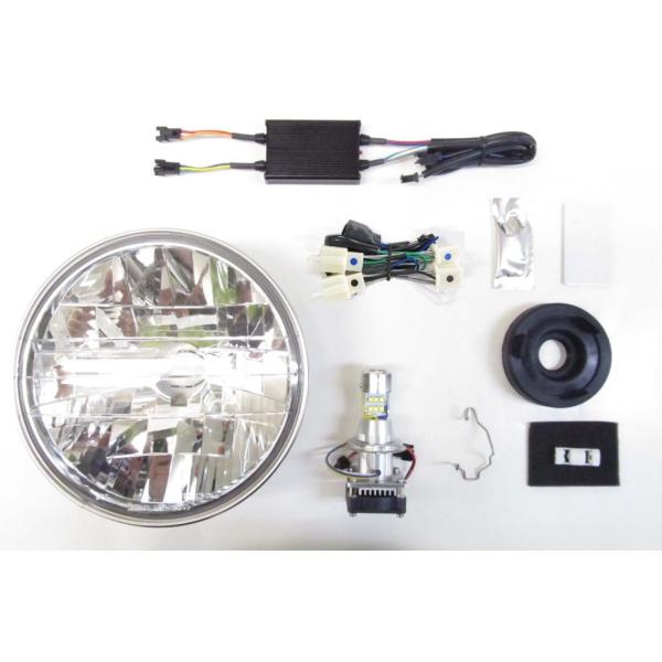 PROTEC プロテック LBH-H31 LEDマルチリフレクターヘッドライト 6000k CB40...