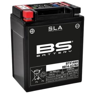 BSバッテリー BSバッテリー:ビーエスバッテリー SLAシリーズ BTX14AH／BB14-A2／...