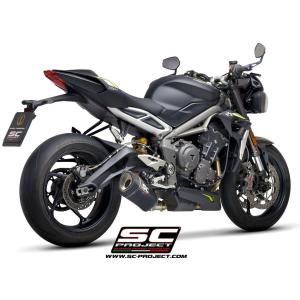SCプロジェクト SC1-R マフラー フルカーボン　 スピードトリプル SCーPROJECT（SCプロジェクト） SC-PROJECT SCプロジェクト SC1-R GT