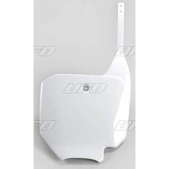 UFO ユーフォー フロントナンバープレート カラー：ホワイト CRF150R CR80R CR85...