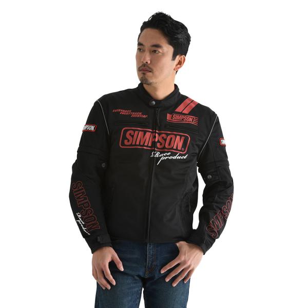 SIMPSON シンプソン NSM-2203 Riders Mesh Jacket［ライダース メッ...