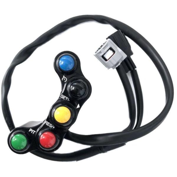 WRS ダブリューアールエス 8ボタンレーシングスイッチ ZX-10R KAWASAKI カワサキ ...