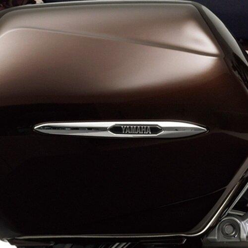 YAMAHA Europe ヤマハヨーロッパ サイドケース用補修クロームバッジ タイプ：右(Q5K-...