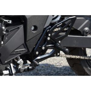 WOODSTOCK ウッドストック バックステップキット カラー：オールブラック GSX-250R ...