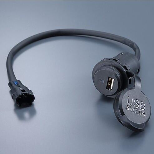 Y’S GEAR(YAMAHA) ワイズギア USBソケット JOG ONE JOG125 アクシス...