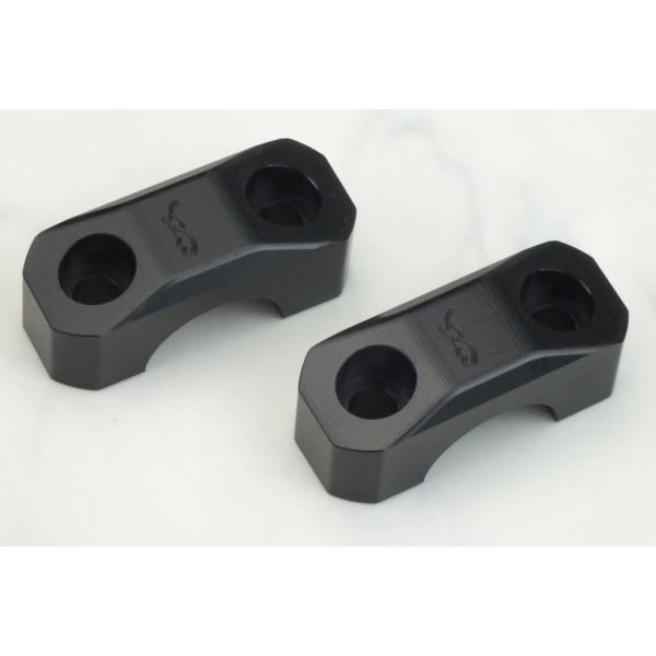 TSR テクニカルスポーツレーシング ハンドルトップマウントセット 28.6mm カラー：化研ブラッ...