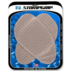 STOMPGRIP ストンプグリップ トラクションパッド ストリートバイクキット【VOLCANO】 カラー：クリア ニーグリップパッド タンク関連 外装
