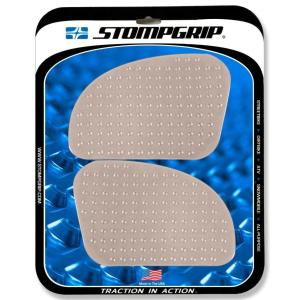 STOMPGRIP ストンプグリップ トラクションパッド ストリートバイクキット【VOLCANO】 カラー：クリア ニーグリップパッド タンク関連 外装