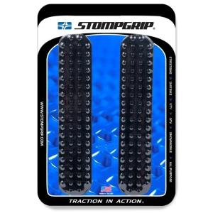 STOMPGRIP ストンプグリップ トラクションパッド ストリートバイクキット【VOLCANO】 カラー：ブラック ニーグリップパッド タンク関連 外装