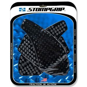 STOMPGRIP ストンプグリップ トラクションパッド ストリートバイクキット【VOLCANO】 カラー：ブラック ZX6R KAWASAKI カワサキ ニーグリップパッド タンク関連