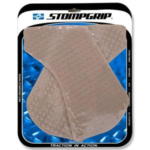 STOMPGRIP ストンプグリップ トラクションパッド ストリートバイクキット【VOLCANO】 カラー：クリア KLR650R KAWASAKI カワサキ ニーグリップパッド 外装