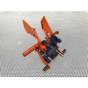 SUPER NOW スーパーナウ レーシングバックステップ カラー：ブラック RSV4 APRILI...