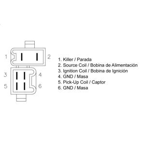 TECNIUM テクニウム CDIボックス XL 125 R S 250 500 F18 4T 15...