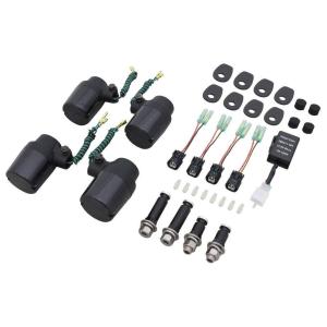 POSH（ポッシュ） 在庫有り ウインカー車種専用キット ブラックボディ