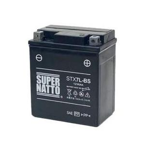 SUPER NATTO（スーパーナット） バイク用バッテリー STX7L-BS シールド