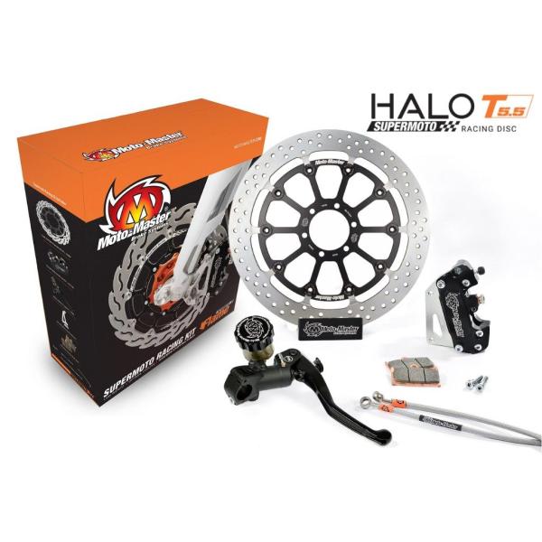 MOTOMASTER モトマスター スーパーモト 320mm Halo T-フローティング レーシン...