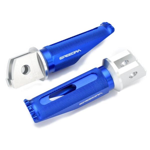 SPEEDRA スピードラ アルミ削り出しステップ レーシングタイプ 取付部カラー：シルバー / ス...