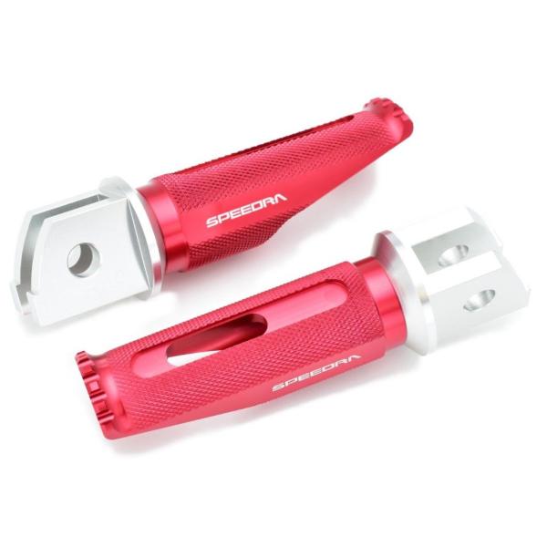 SPEEDRA スピードラ アルミ削り出しステップ レーシングタイプ 取付部カラー：シルバー / ス...