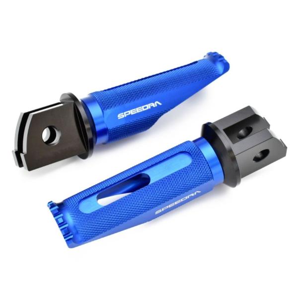 SPEEDRA スピードラ アルミ削り出しステップ レーシングタイプ 取付部カラー：ブラック / ス...