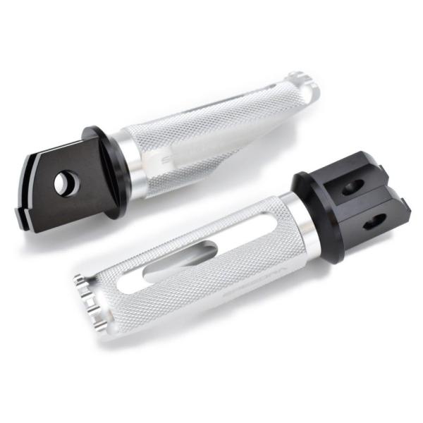 SPEEDRA スピードラ アルミ削り出しステップ レーシングタイプ 取付部カラー：ブラック / ス...