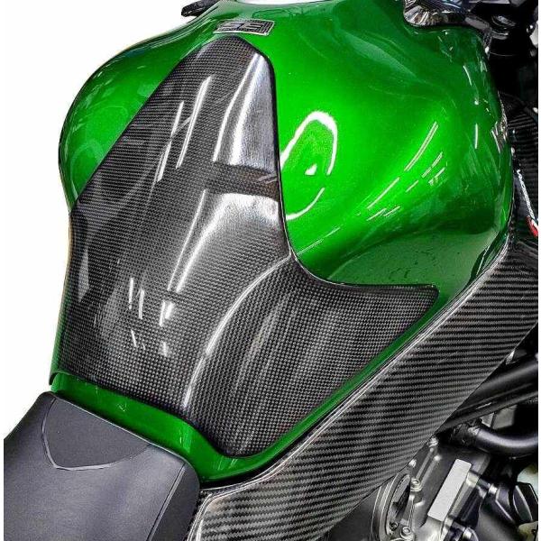 K’s-STYLE ケイズスタイル カーボンタンクプロテクター NinjaH2SX SE SE+ K...