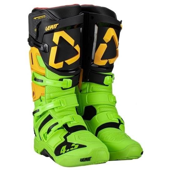 LEATT BRACE リアットブレイス ブーツ 4.5 サイズ：8インチ(26-26.5cm) オ...