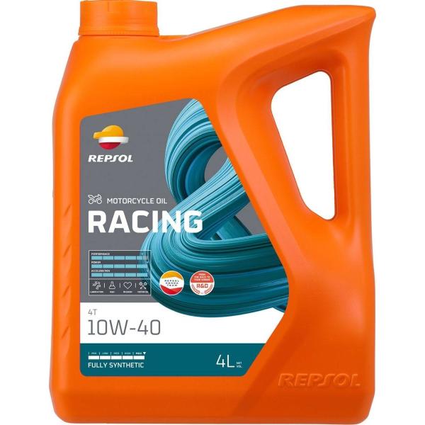 REPSOL レプソル RACING(レーシング)4T【10W-40】【4サイクルオイル】 容量：4...