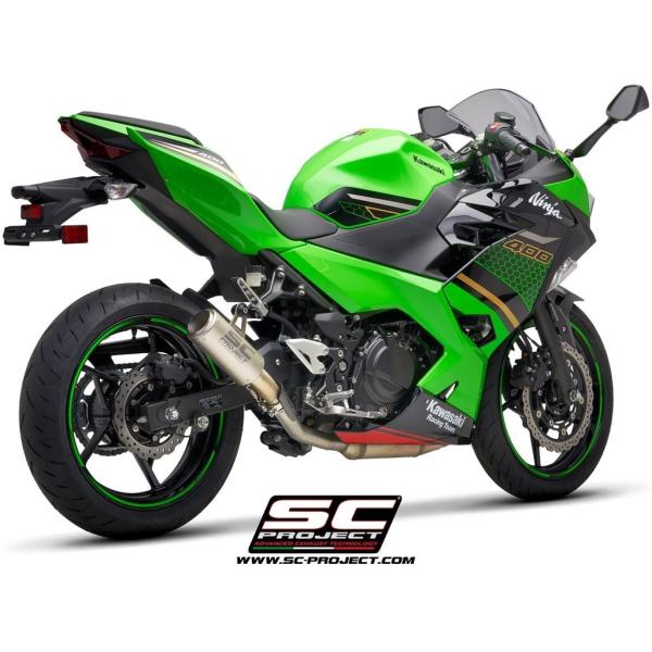 SC-PROJECT SCプロジェクト CR-T スリップオンサイレンサー NINJA 400 Z4...