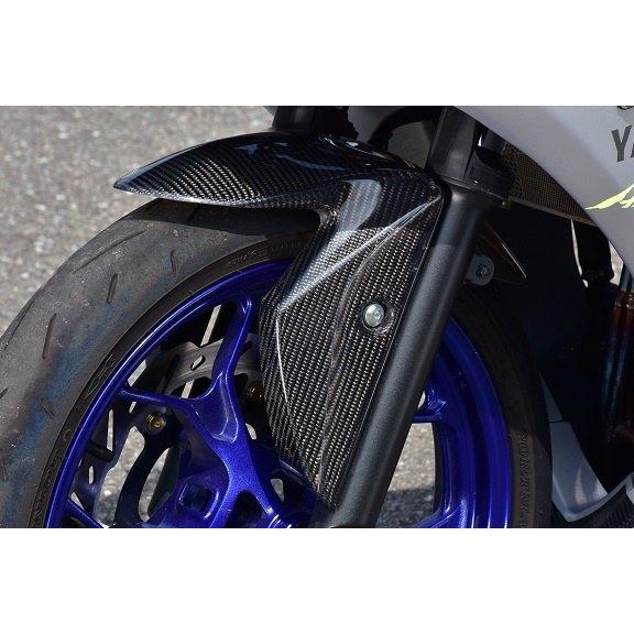 EIGHT(才谷屋) エイト(サイタニヤ) フロントフェンダー 素材：カーボン綾織 YZF-R25 ...