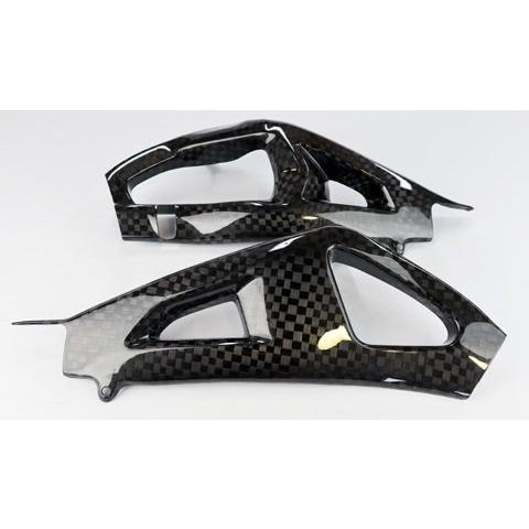 A-TECH エーテック スイングアームカバー 素材：KDC 開繊ドライカーボン / タイプ：右側 ...