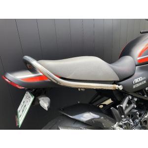 STRIKER STRIKER:ストライカー チタンカスタムグラブバー カラー：チタンミラーフィニッシュ Z900RS Z900RS CAFE Z650RS