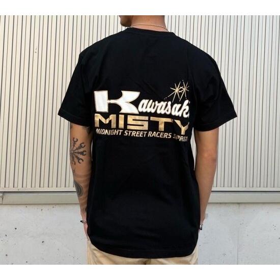 MISTY ミスティ KAWASAKI Tシャツ〈BLK〉 サイズ：XXXL Tシャツ アパレル