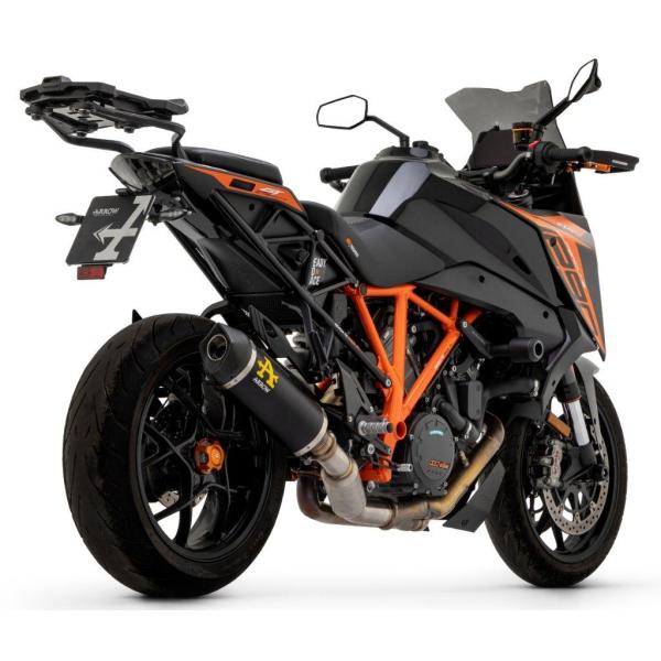 ARROW アロー RACE-TECH スリップオンマフラー サイレンサー材質：アルミニウムダーク ...