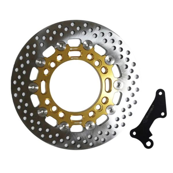 EVATEK エヴァテック フロントブレーキ260mmディスクキット カラー：ゴールド CT125 ...