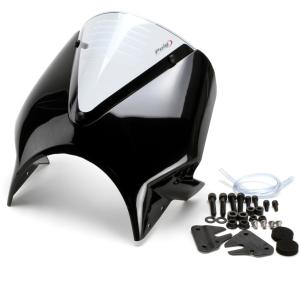 プーチビキニカウルz900rs Puig（プーチ） Puig 9596H RETRO SEMI FAIRING [CARBON LOOK/SMOKE