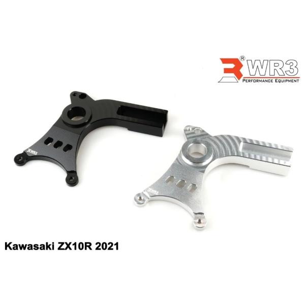 WR3 ダブルアールスリー リアキャリパーサポート BREMBO用 カラー：ブラック ZX-10R ...