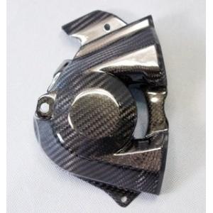 A-TECH エーテック フロントスプロケットカバー 素材：CDC 平織ドライカーボン Ninja ...