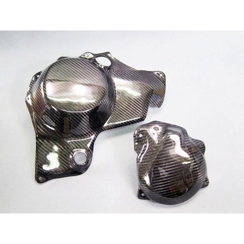 A-TECH エーテック ジェネレーターカバー 素材：CDC 平織ドライカーボン Ninja H2 ...